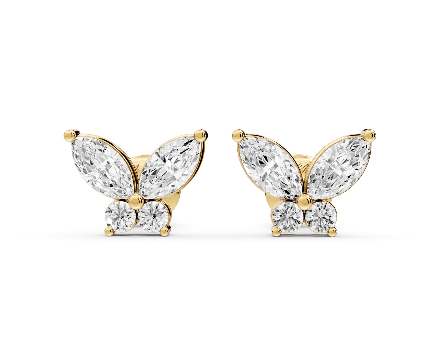 Paige Earrings Yellow Gold - Mr. Alex Jewelry