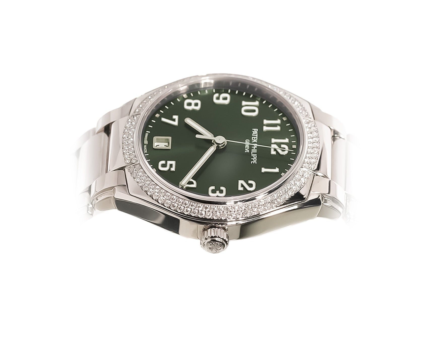 Patek Philippe Twenty~4 Automatic 36mm Stainless Steel Olive Green Dial Ref:7300/1200A - 011 - Mr. Alex Jewelry
