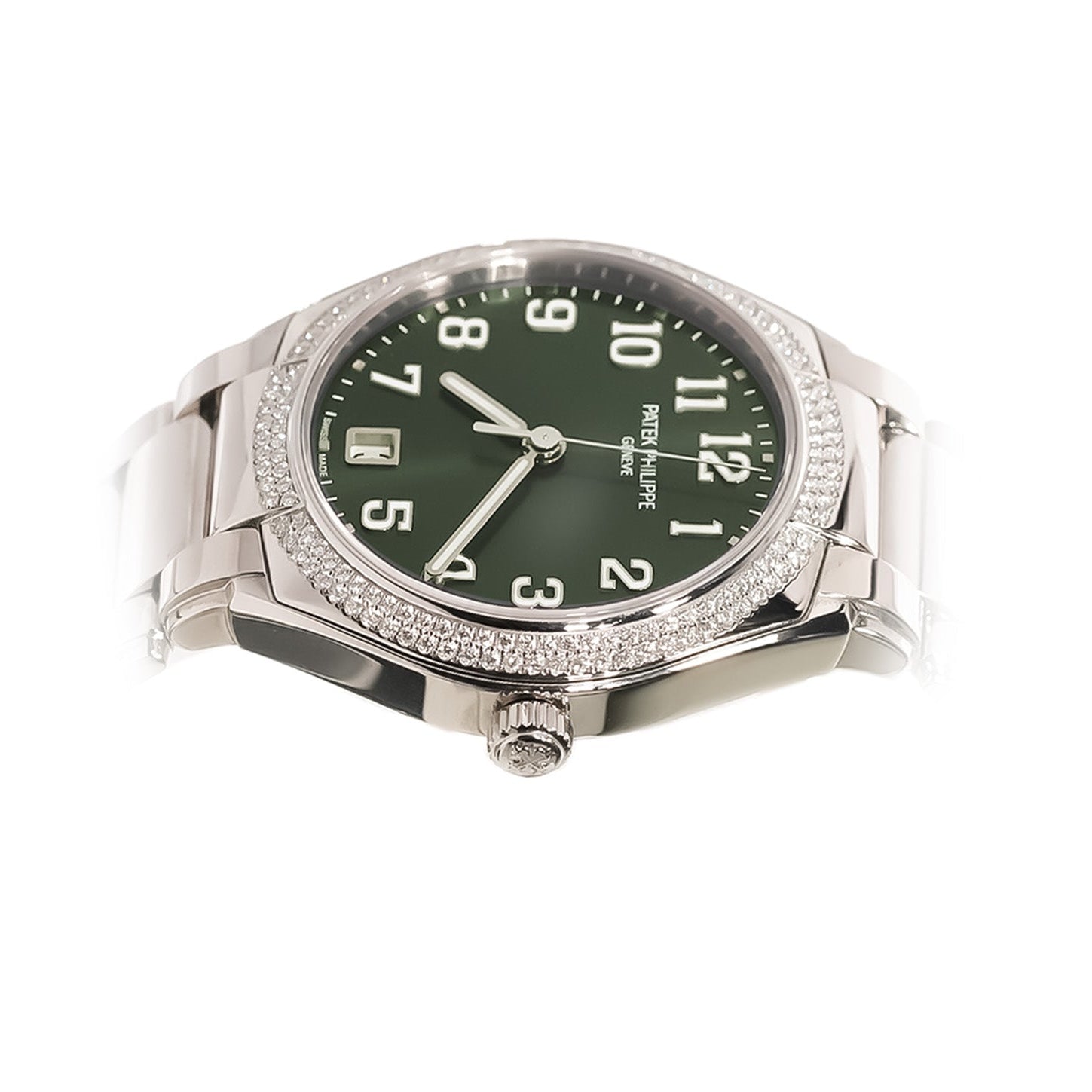 Patek Philippe Twenty~4 Automatic 36mm Stainless Steel Olive Green Dial Ref:7300/1200A - 011 - Mr. Alex Jewelry