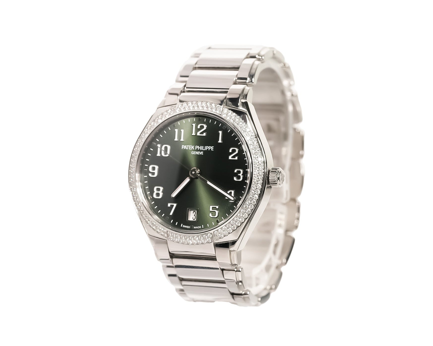Patek Philippe Twenty~4 Automatic 36mm Stainless Steel Olive Green Dial Ref:7300/1200A - 011 - Mr. Alex Jewelry