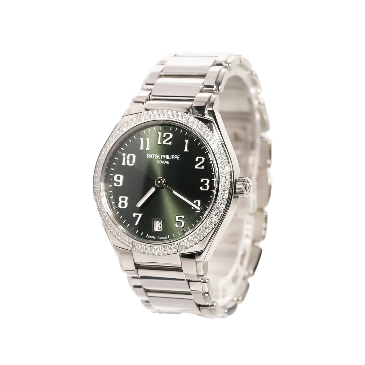 Patek Philippe Twenty~4 Automatic 36mm Stainless Steel Olive Green Dial Ref:7300/1200A - 011 - Mr. Alex Jewelry