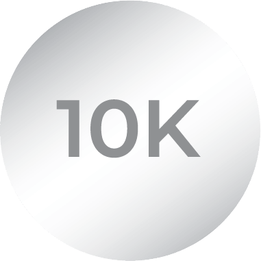 10k white gold
