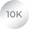 10k white gold
