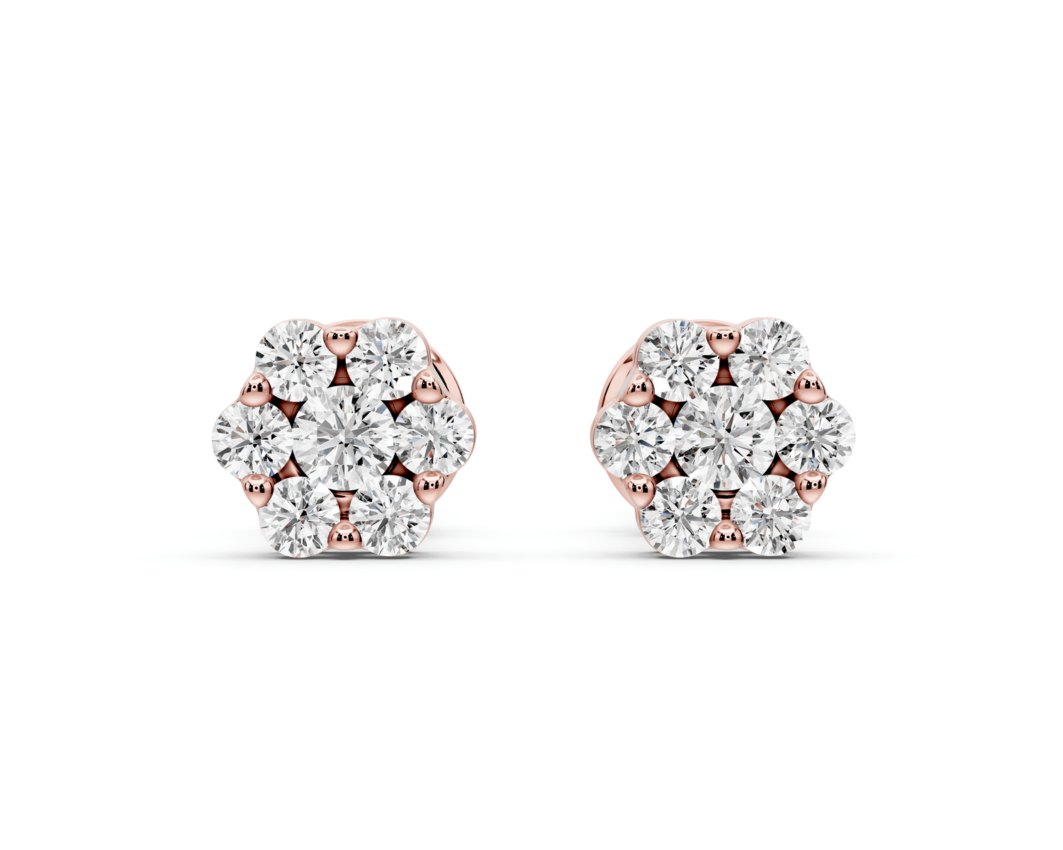 Quinn Earrings Rose Gold - Mr. Alex Jewelry
