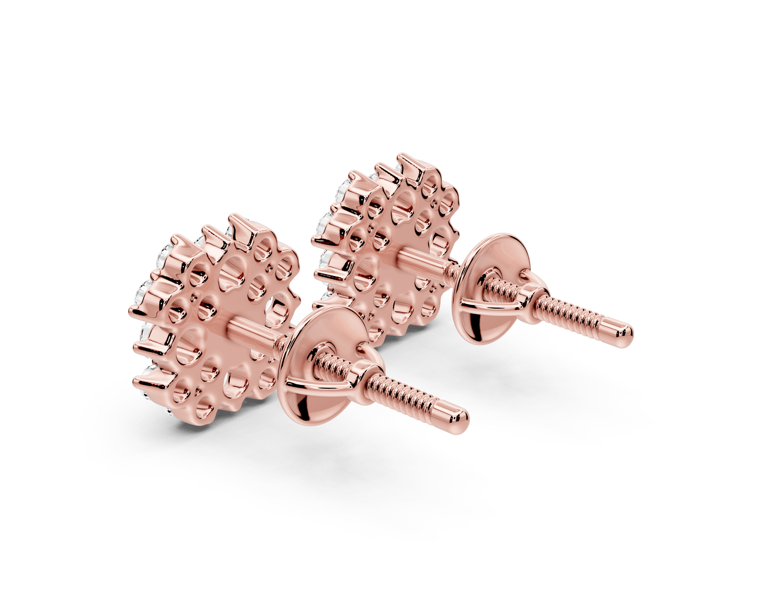 Reese Earrings Rose Gold - Mr. Alex Jewelry