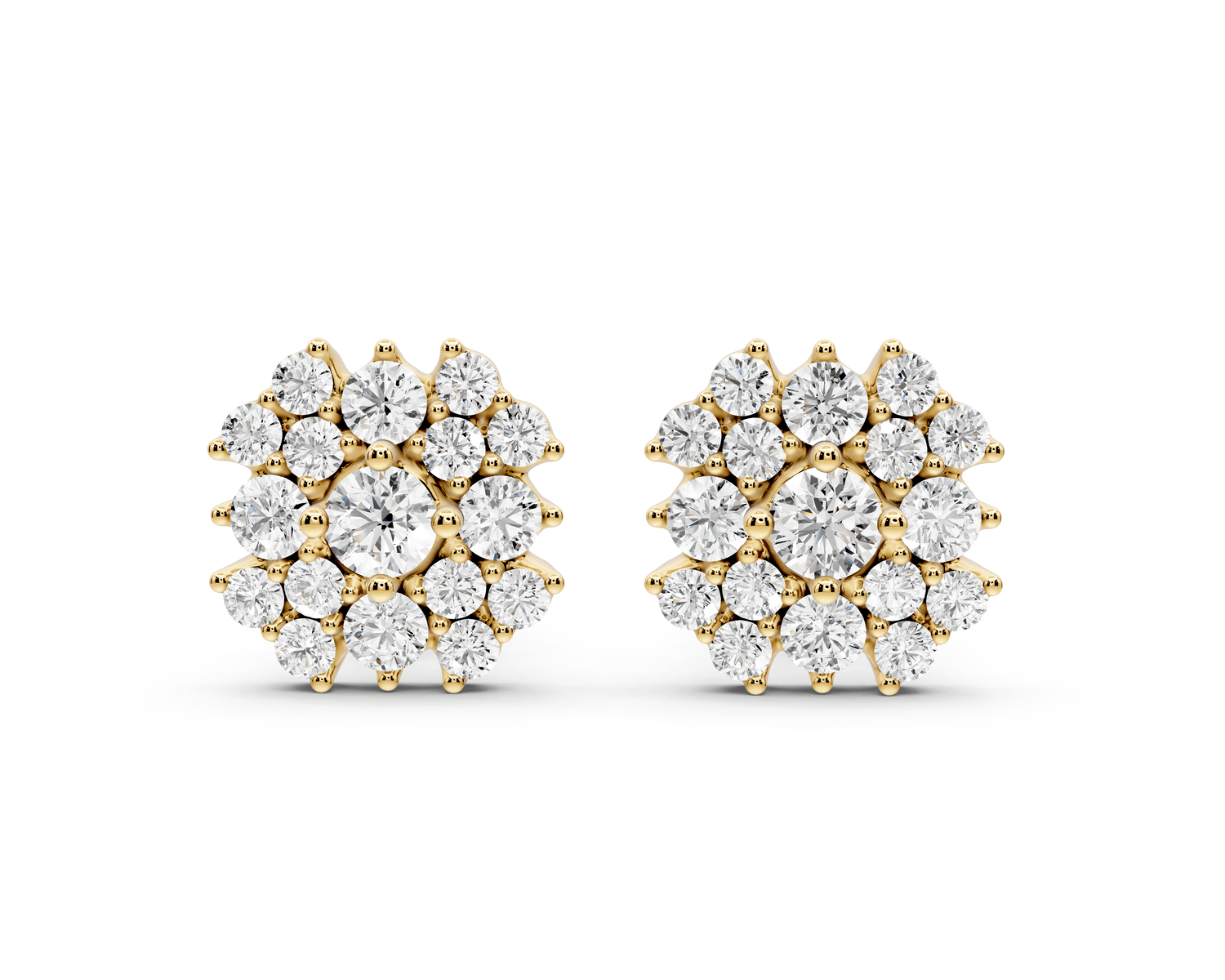 Reese Earrings Yellow Gold - Mr. Alex Jewelry