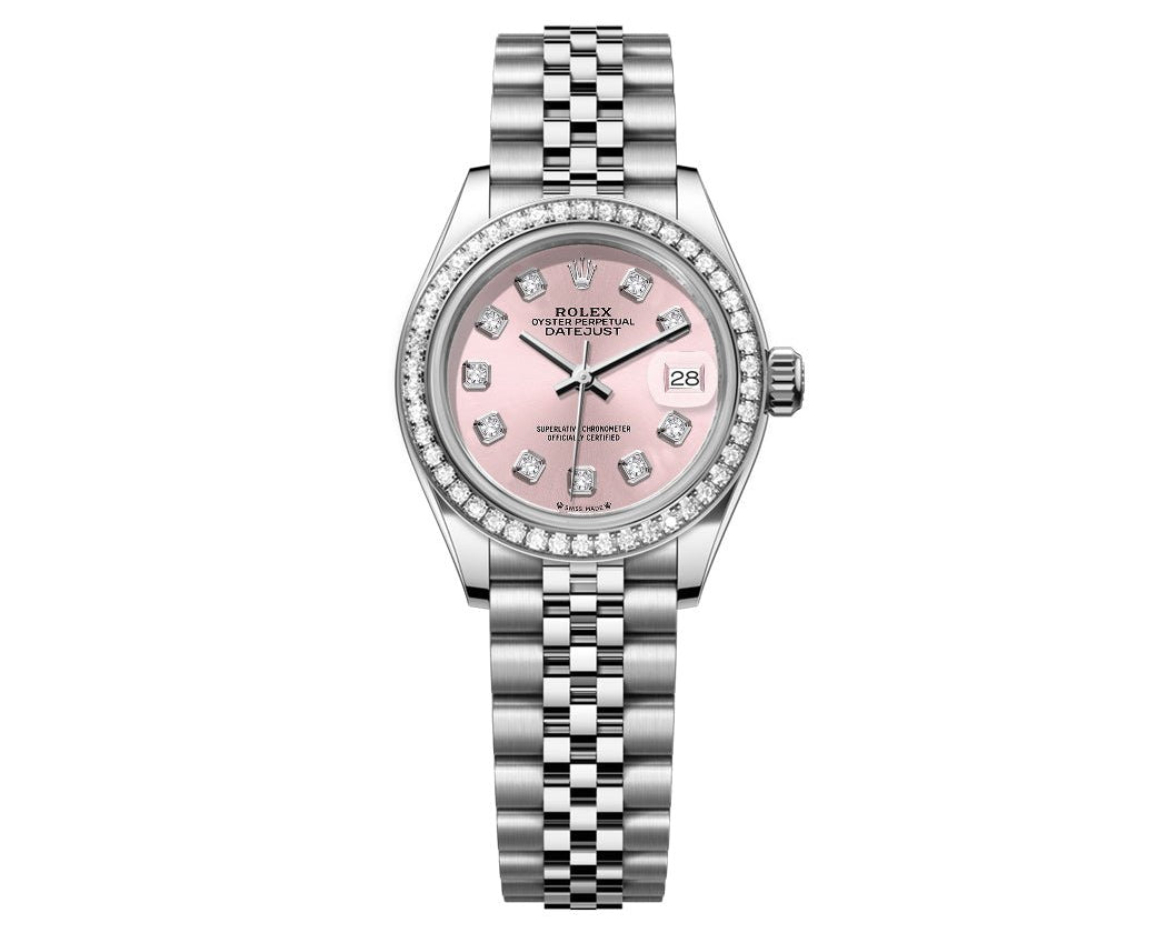 Rolex DateJust 26mm Pink Dial - Diamond Bezel 1.50ct - Mr. Alex Jewelry