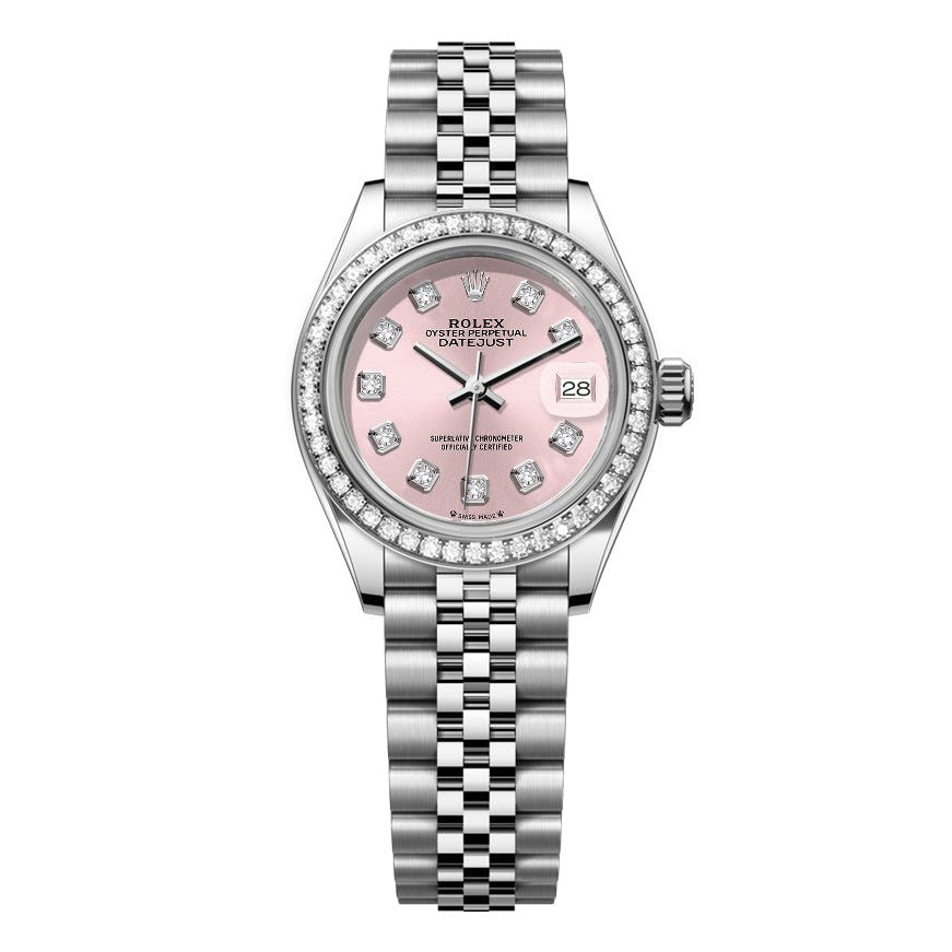 Rolex DateJust 26mm Pink Dial - Diamond Bezel 1.50ct - Mr. Alex Jewelry