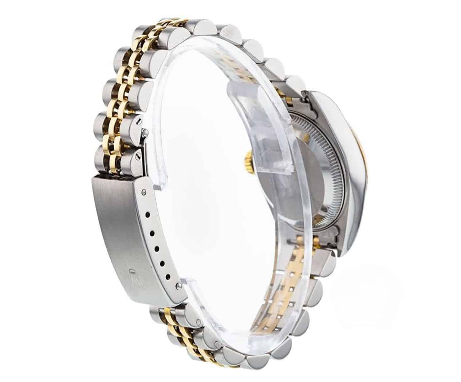 Rolex DateJust 26mm Pink Gem Dial - Diamond Bezel 1.50ct - Mr. Alex Jewelry