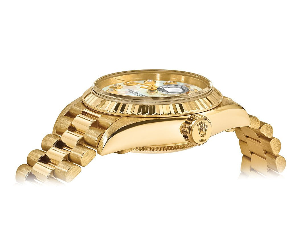 Rolex Datejust 26mm President - Pearl Gem Dial - Mr. Alex Jewelry