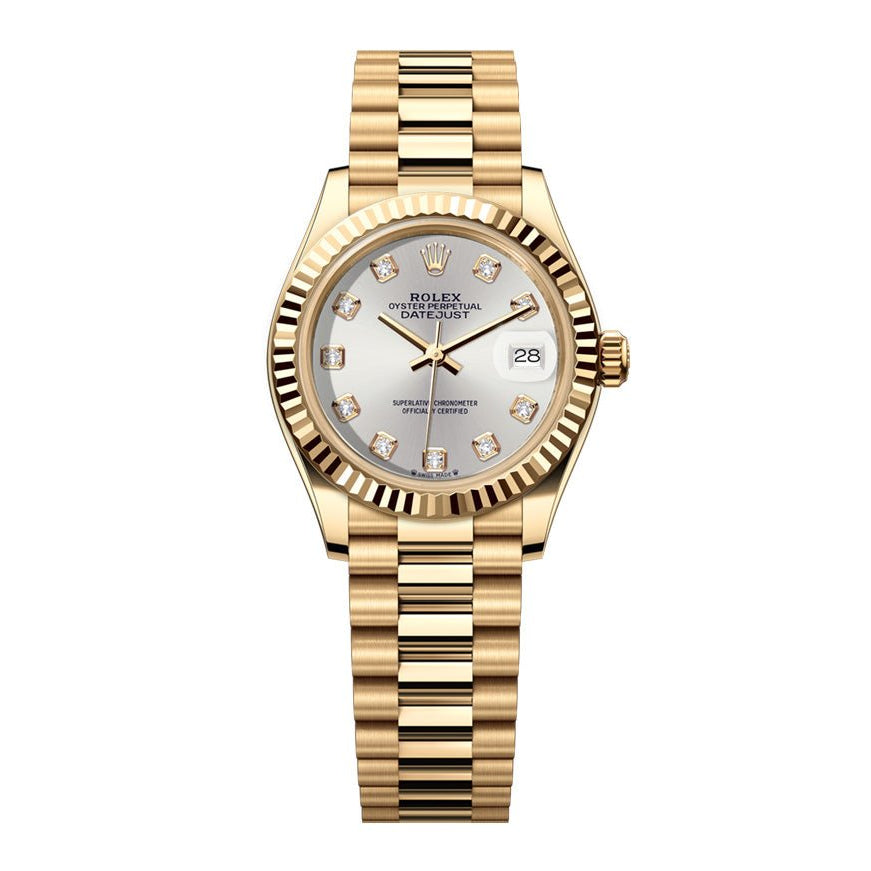 Rolex Datejust 26mm President - Silver Gem Dial - Mr. Alex Jewelry