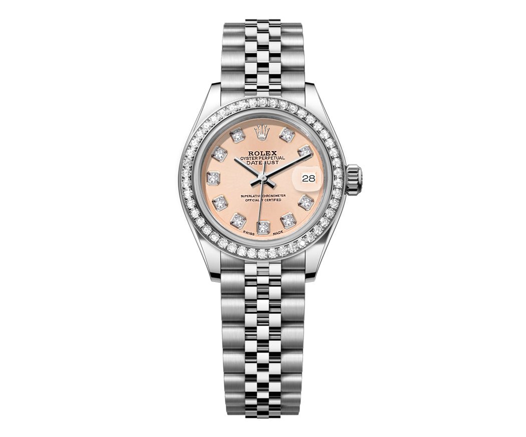 Rolex DateJust 26mm Salmon Dial - Diamond Bezel 1.50ct - Mr. Alex Jewelry