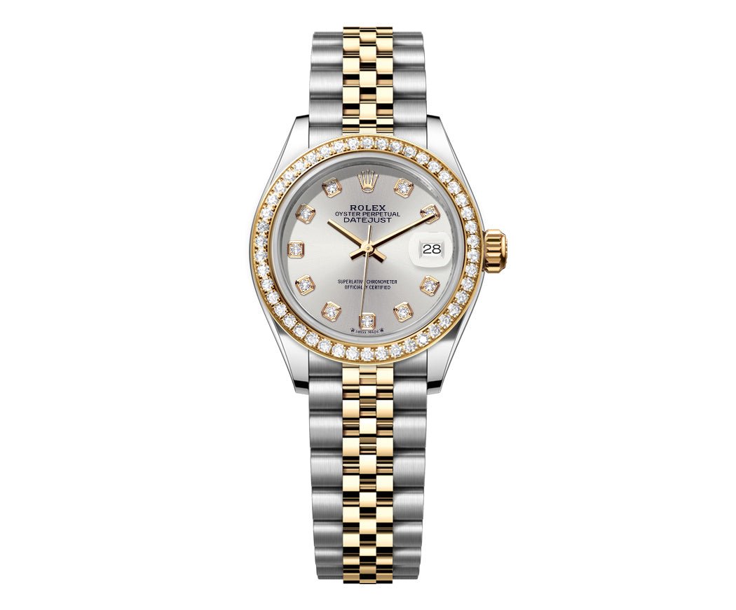 Rolex DateJust 26mm Silver Gem Dial - Diamond Bezel 1.50ct - Mr. Alex Jewelry