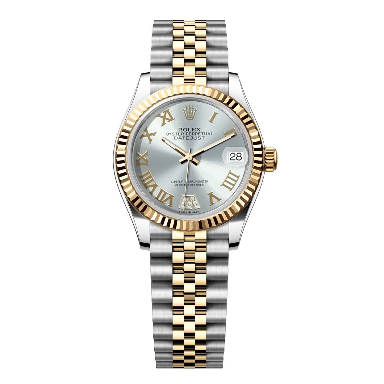 Rolex DateJust 31mm Jubilee - Silver Roman Diamond Dial - Mr. Alex Jewelry