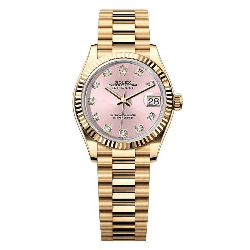 Rolex Datejust 31mm President - Pink Gem Dial - Mr. Alex Jewelry