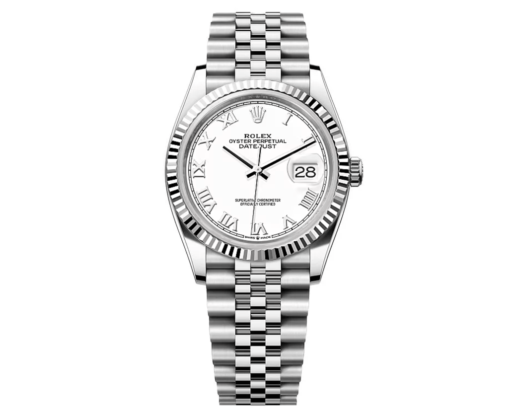 Rolex DateJust 36mm White Dial - 16014 - Mr. Alex Jewelry