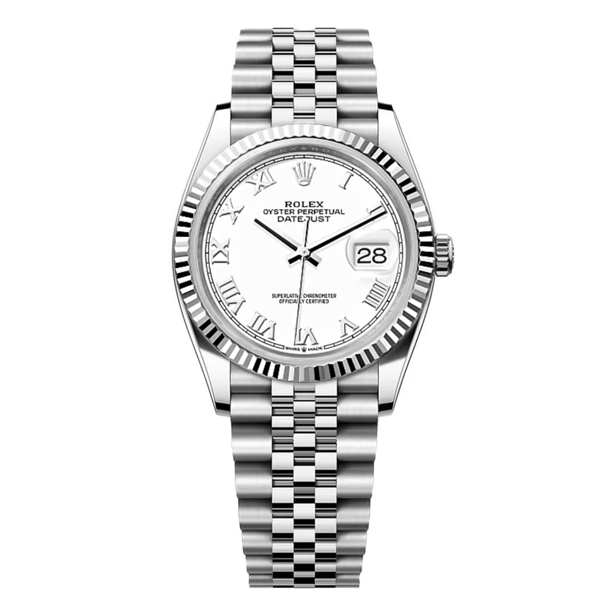 Rolex DateJust 36mm White Dial - 16014 - Mr. Alex Jewelry
