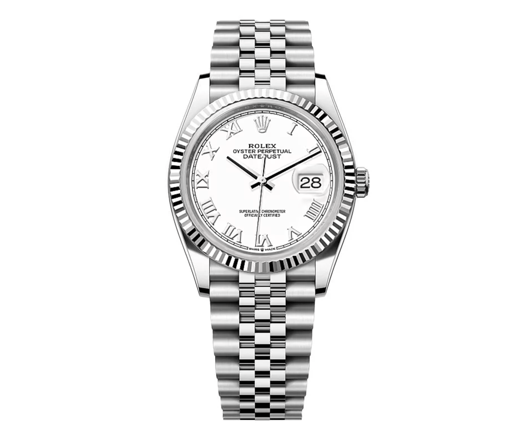 Rolex DateJust 36mm White Dial - 16014 - Mr. Alex Jewelry