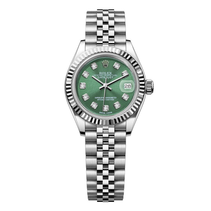 Rolex Datejust Jubilee Stainless steel 26mm - Green Dial - Mr. Alex Jewelry