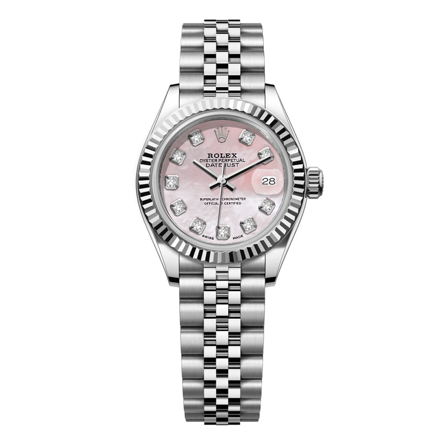 Rolex Datejust Jubilee Stainless steel 26mm - Mop Pink Dial - Mr. Alex Jewelry