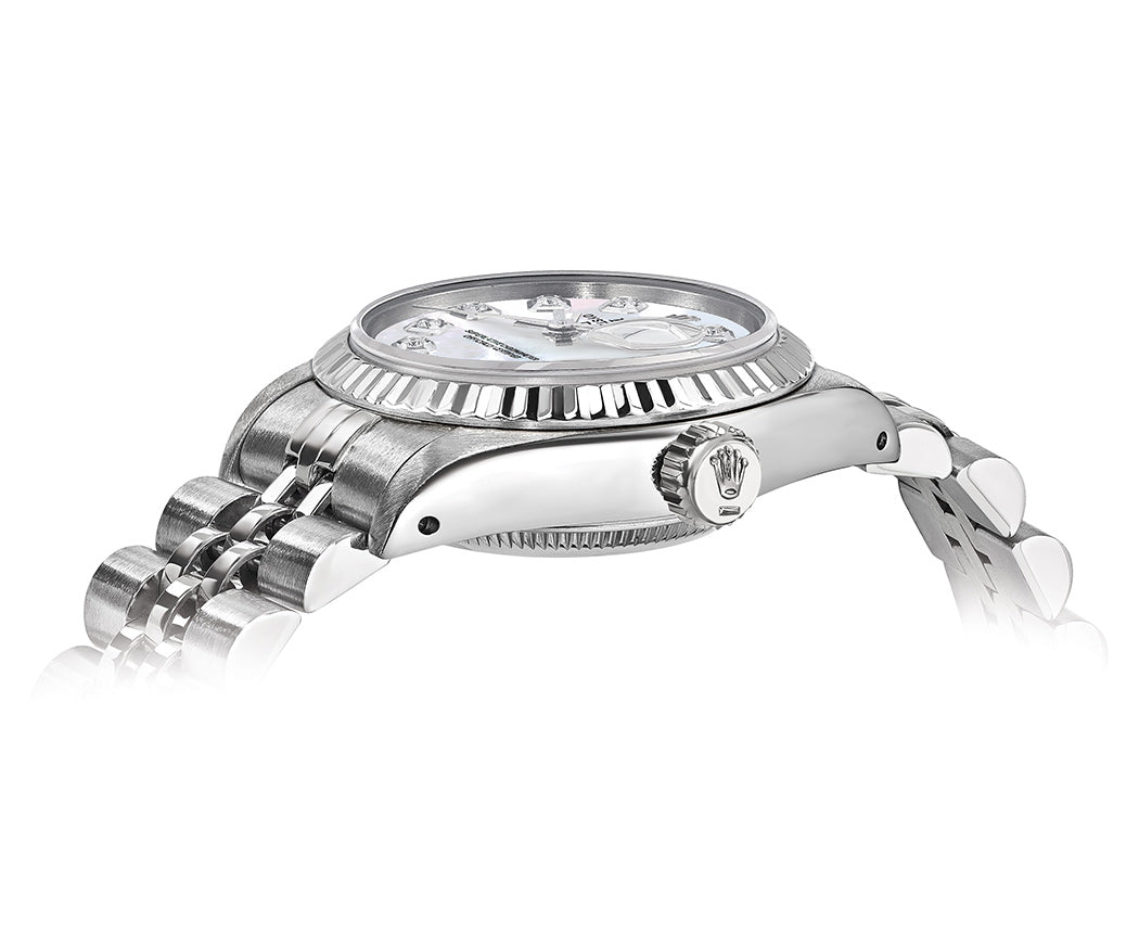 Rolex Datejust Jubilee Stainless steel 26mm - Pearl Dial - Watches
