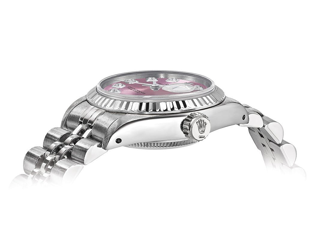 Rolex Datejust Jubilee Stainless steel 26mm - Pink Dial - Mr. Alex Jewelry