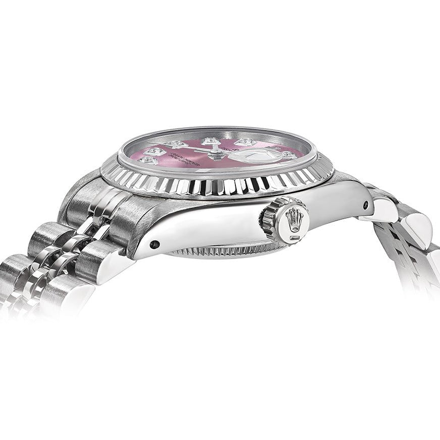 Rolex Datejust Jubilee Stainless steel 26mm - Pink Dial - Mr. Alex Jewelry
