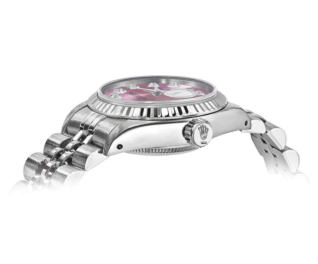 Rolex Datejust Jubilee Stainless steel 26mm - Pink Dial - Mr. Alex Jewelry