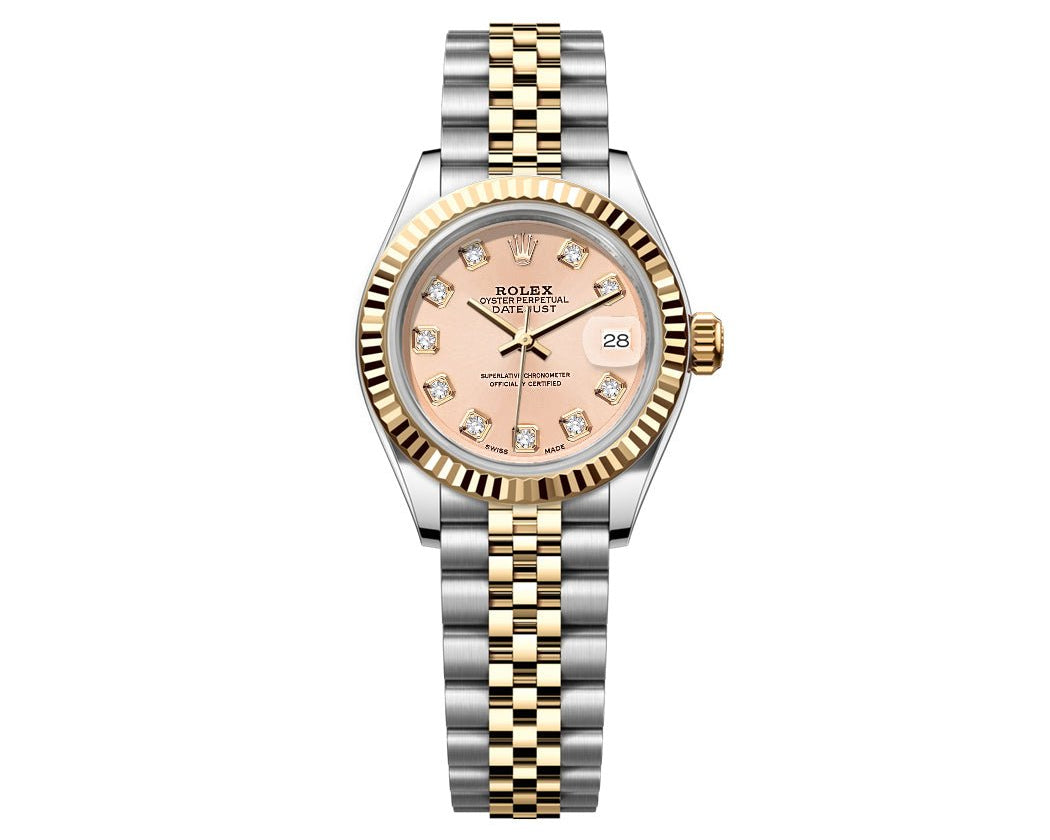 Rolex Datejust Jubilee – TwoTone 26mm - Salmon Gem Dial - Mr. Alex Jewelry