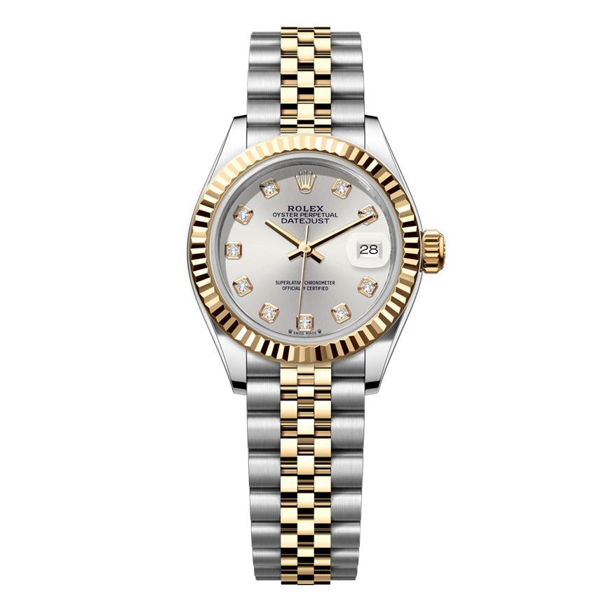 Rolex Datejust Jubilee – TwoTone 26mm - Silver Gem Dial - Mr. Alex Jewelry