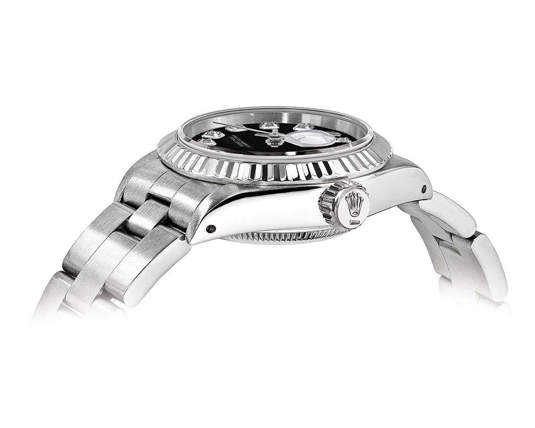 Rolex Datejust Oyster Stainless steel 26mm - Black Dial - Mr. Alex Jewelry