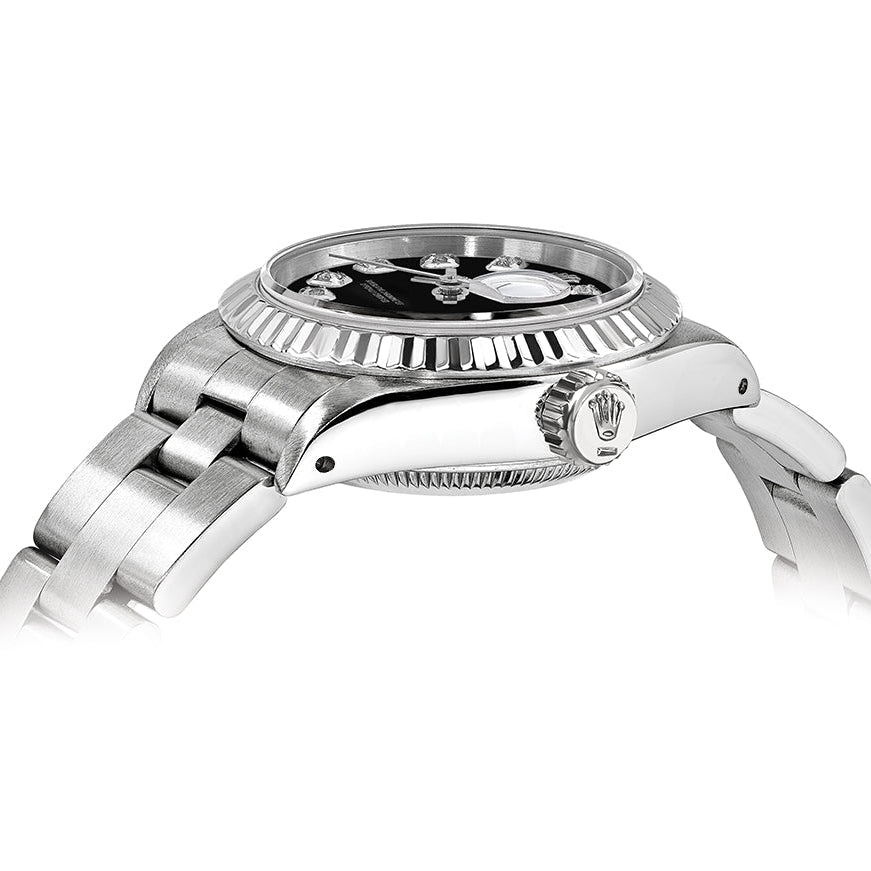 Rolex Datejust Oyster Stainless steel 26mm - Black Dial - Mr. Alex Jewelry