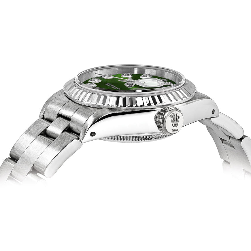 Rolex Datejust Oyster Stainless steel 26mm - Green Dial - Mr. Alex Jewelry