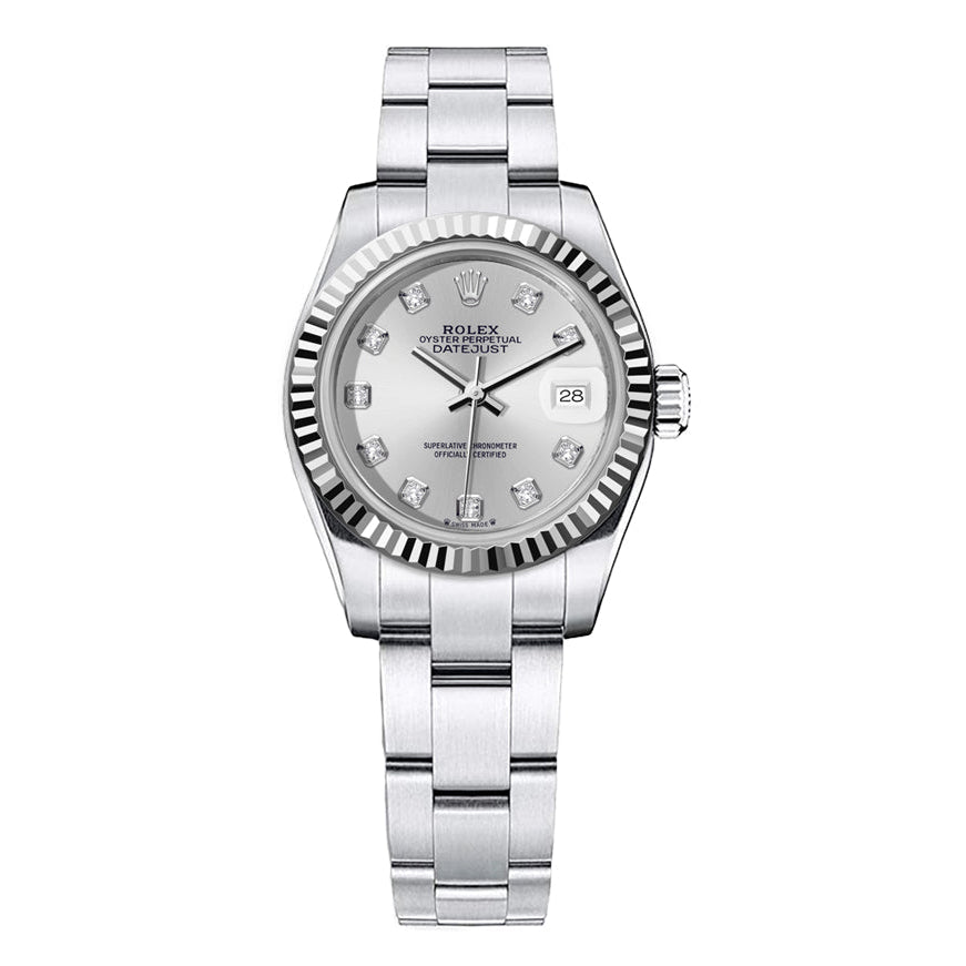 Rolex Datejust Oyster Stainless steel 26mm - Silver Dial - Mr. Alex Jewelry