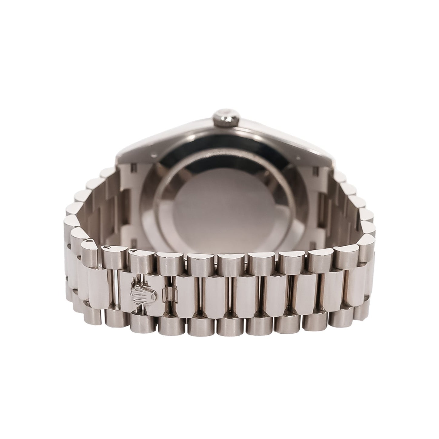Rolex Day - Date 40mm White Gold Black Diamond Dial Ref:228349RBR - Mr. Alex Jewelry