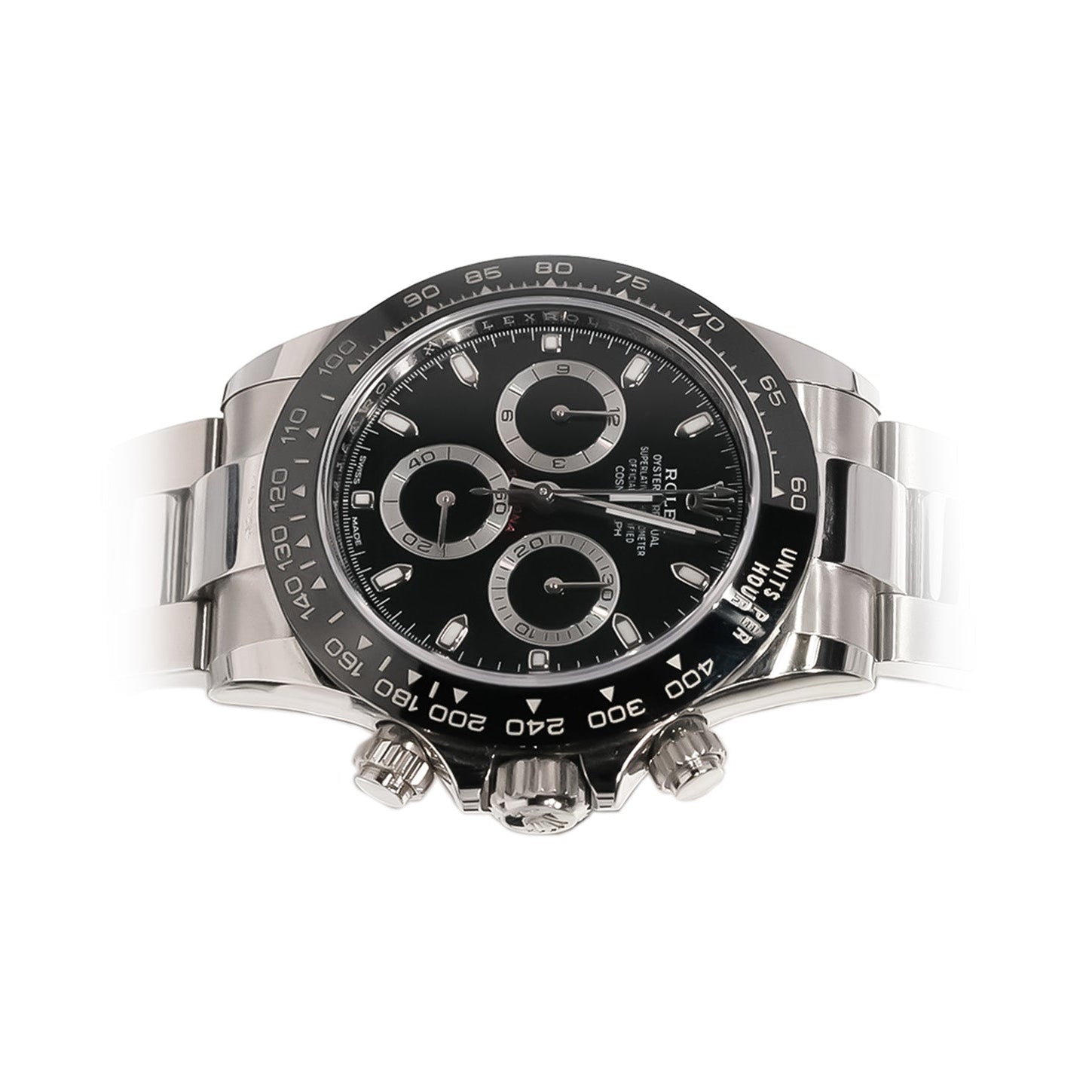 Rolex Daytona 40mm Stainless Steel Black Dial Ceramic Bezel Ref:116500LN - Mr. Alex Jewelry