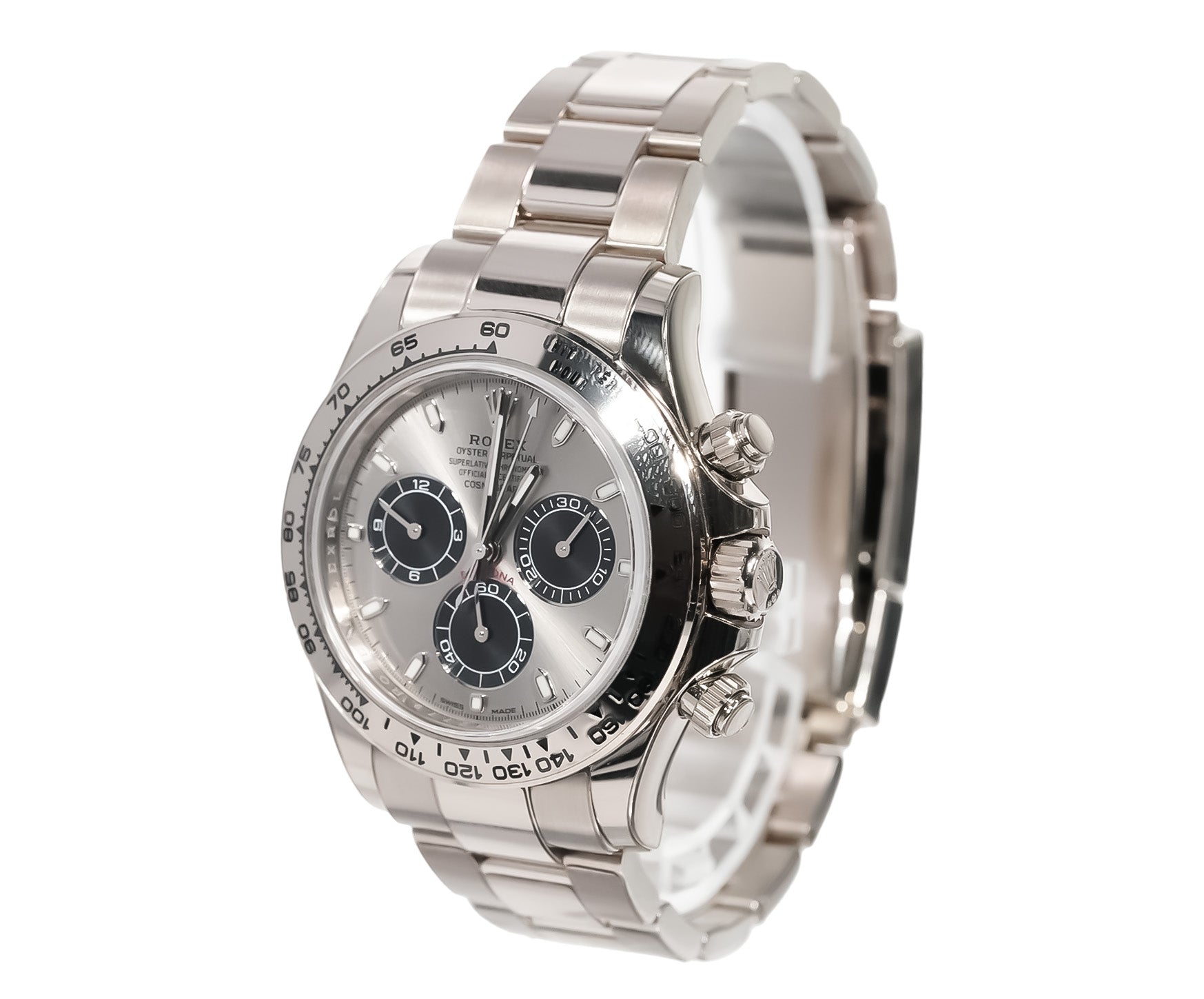 Rolex Daytona 40mm White Gold Grey Dial Ref:116509 - Mr. Alex Jewelry