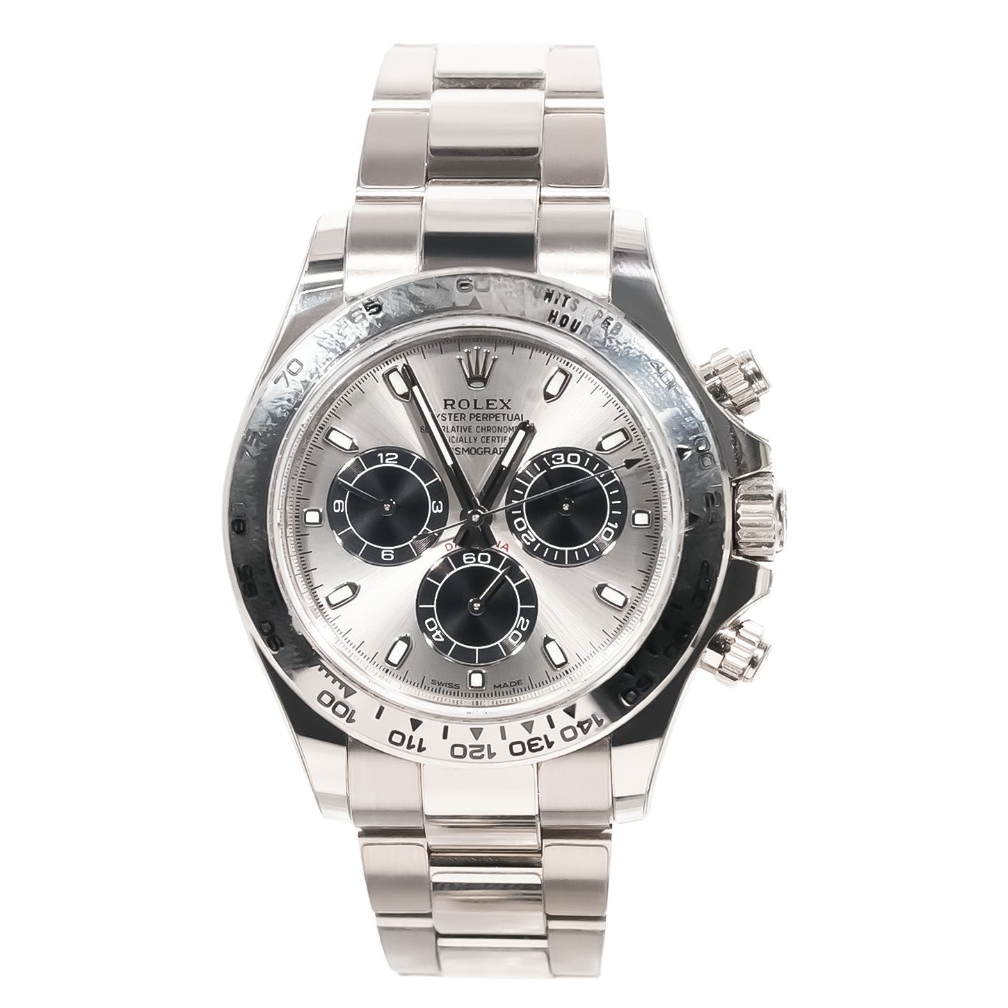 Rolex Daytona 40mm White Gold Grey Dial Ref:116509 - Mr. Alex Jewelry