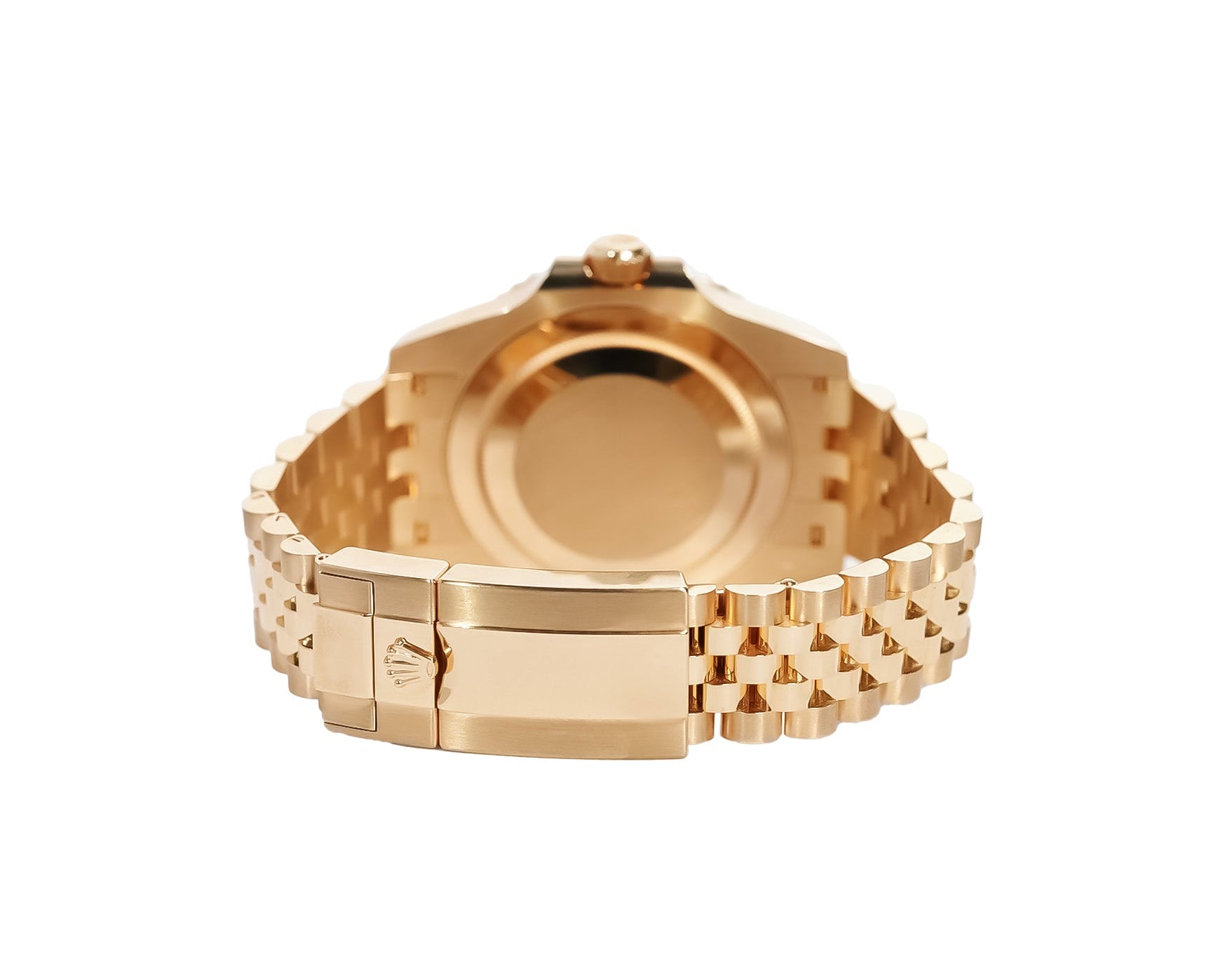 Rolex GMT - Master II 40mm Yellow Gold Black Dial Ref:126718GRNR - Mr. Alex Jewelry