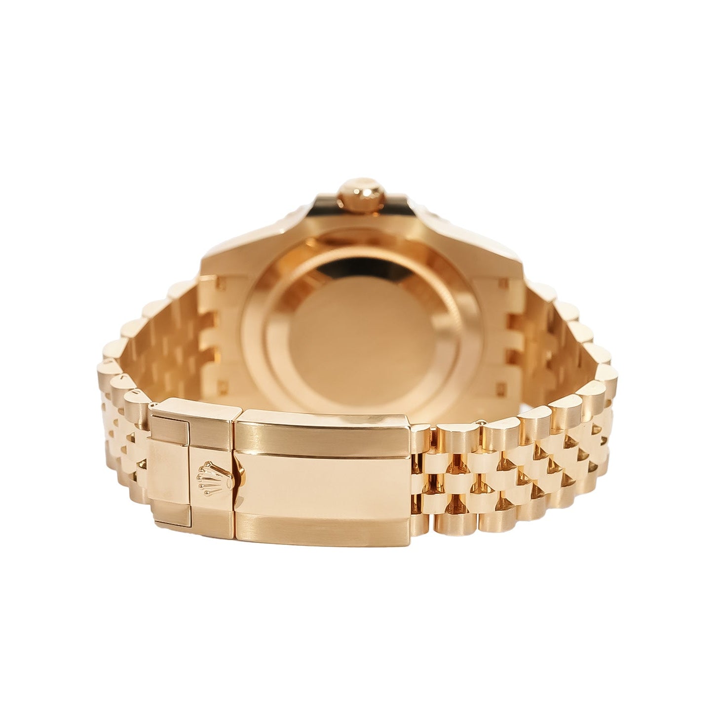 Rolex GMT - Master II 40mm Yellow Gold Black Dial Ref:126718GRNR - Mr. Alex Jewelry