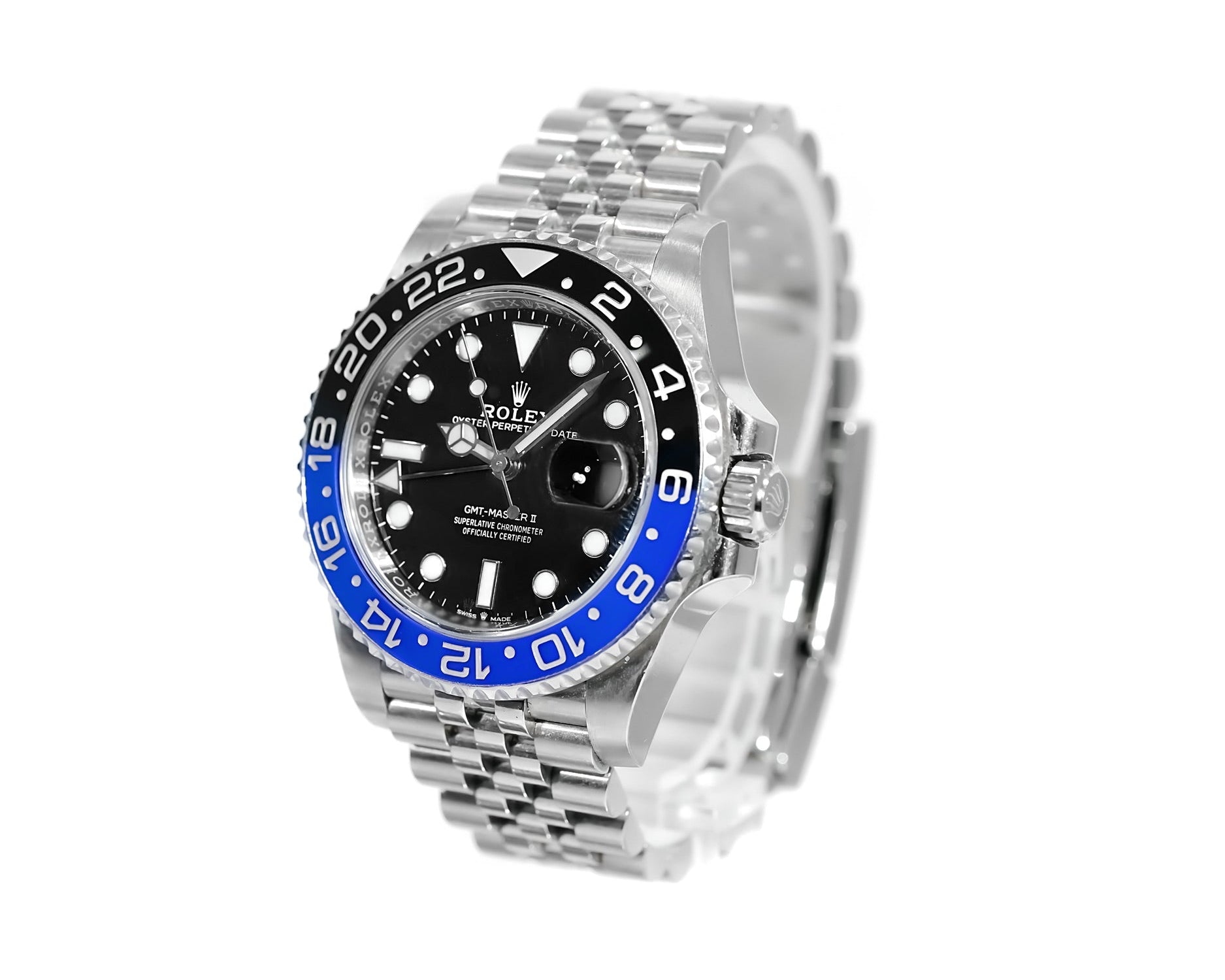 Rolex GMT - Master II Black Dial Stainless steel 40mm 126710BLNR - Mr. Alex Jewelry