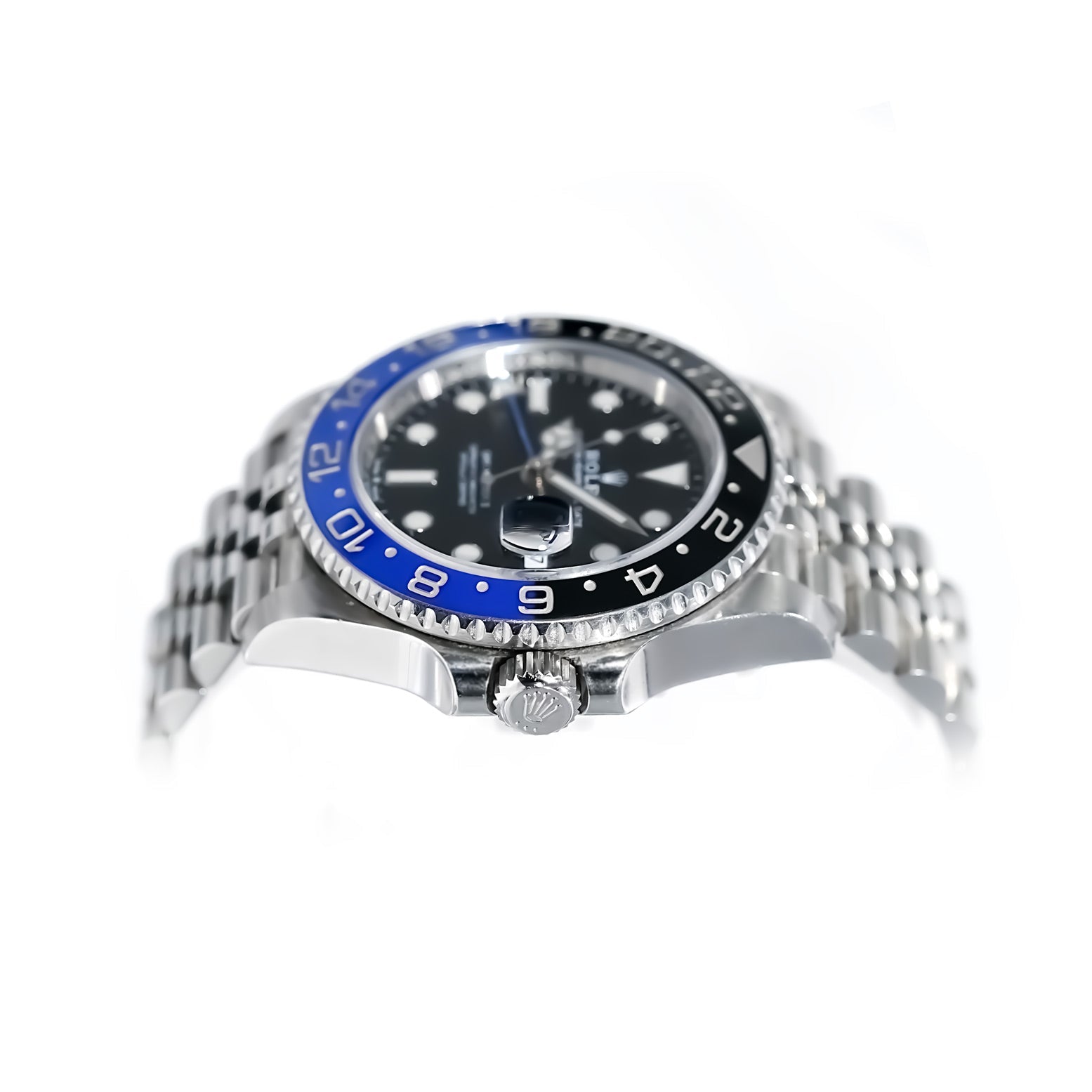 Rolex GMT - Master II Black Dial Stainless steel 40mm 126710BLNR - Mr. Alex Jewelry
