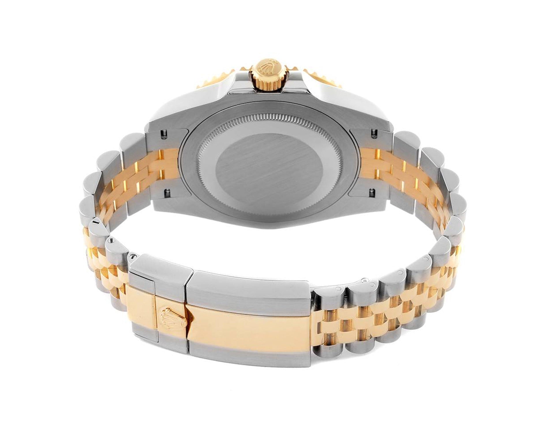 Rolex GMT - Master II Black Dial Steel and Gold 40mm 126713GRNR - Mr. Alex Jewelry