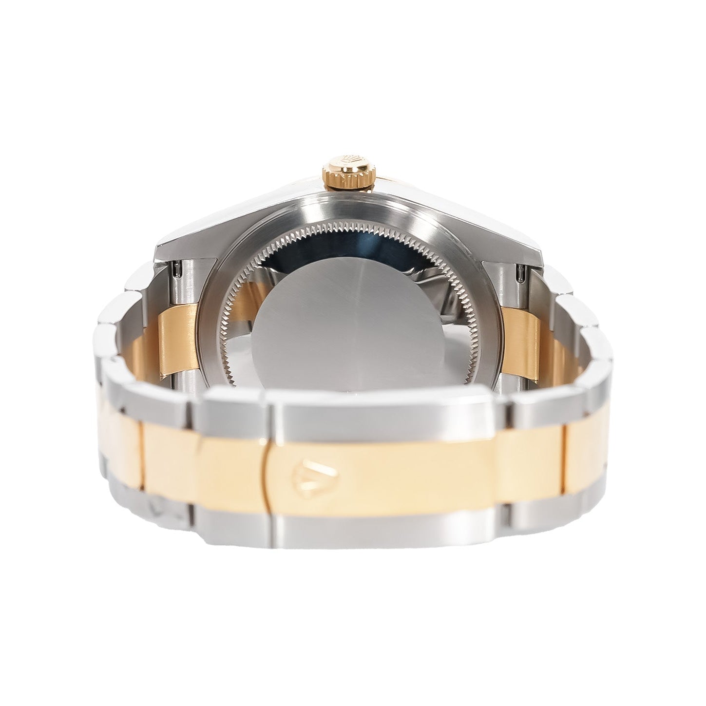 Rolex Sky - Dweller 42mm Two - Tone Yellow Gold Black Dial Oyster Bracelet Ref:326933 - Mr. Alex Jewelry