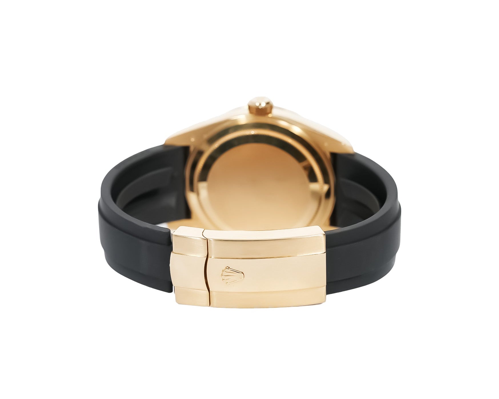 Rolex Sky - Dweller 42mm Yellow Gold Black Dial Oysterflex Ref:326238 - Mr. Alex Jewelry