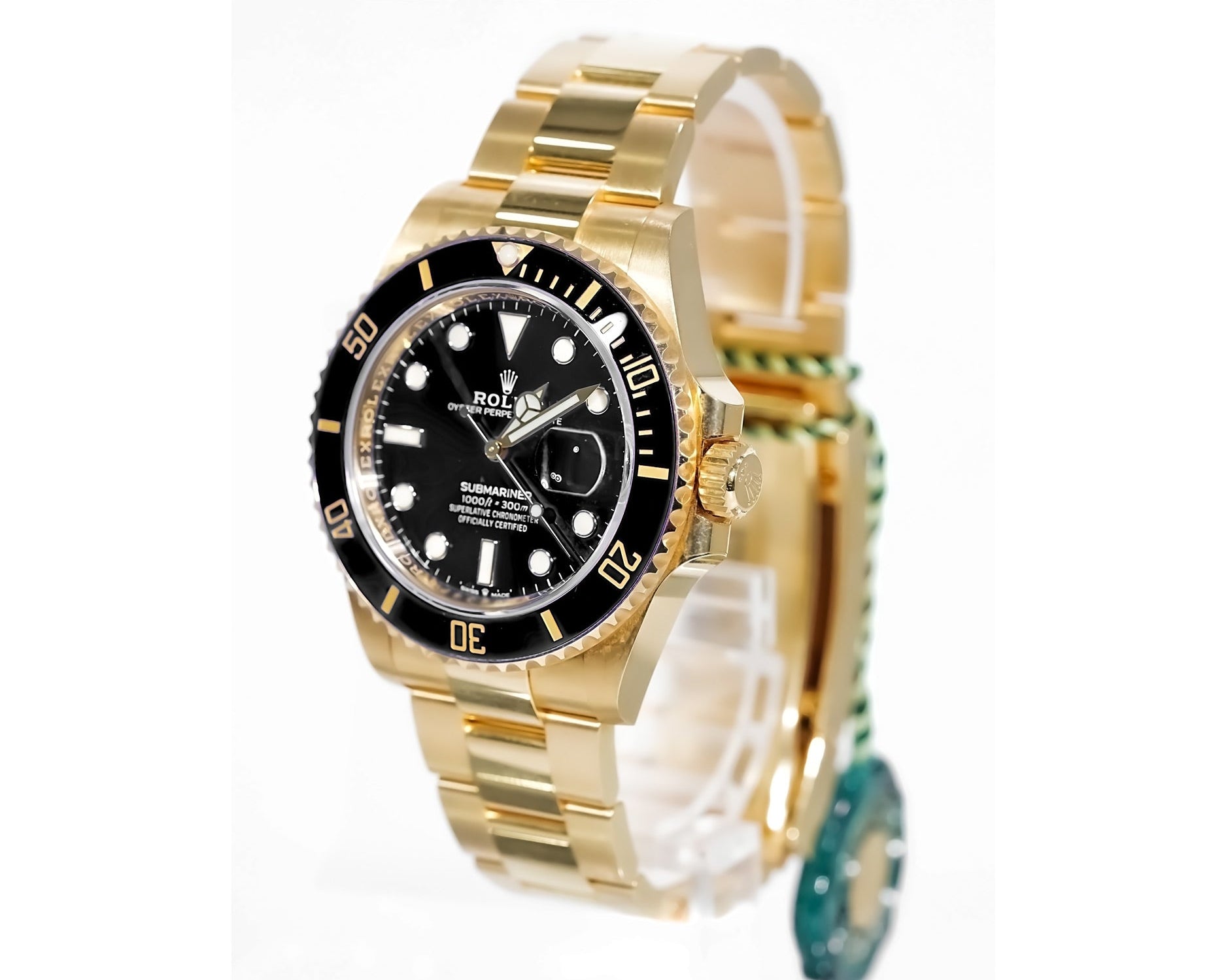 Rolex Submariner Black Dial Yellow Gold 41mm 126618LB - Mr. Alex Jewelry