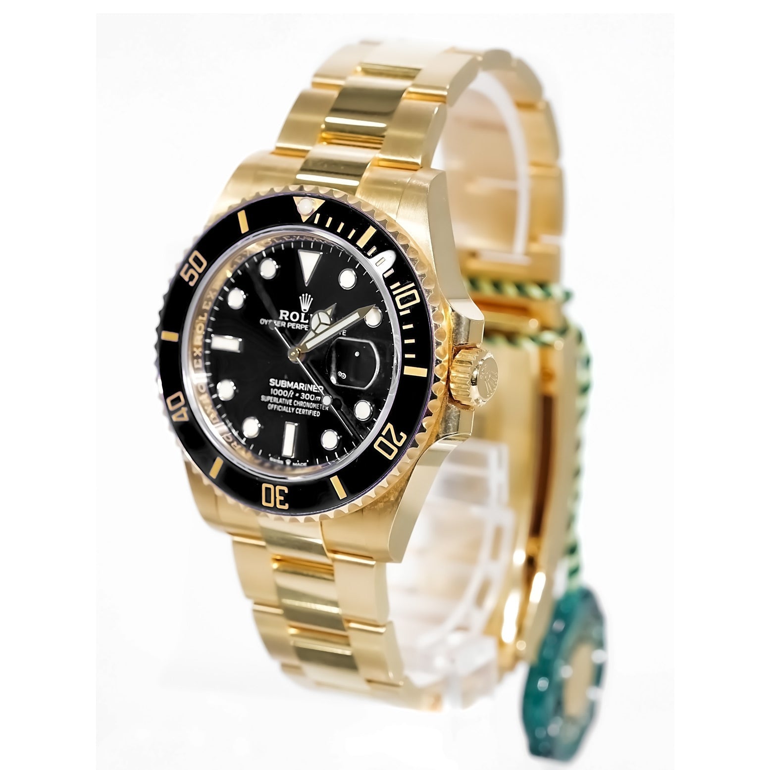 Rolex Submariner Black Dial Yellow Gold 41mm 126618LB - Mr. Alex Jewelry