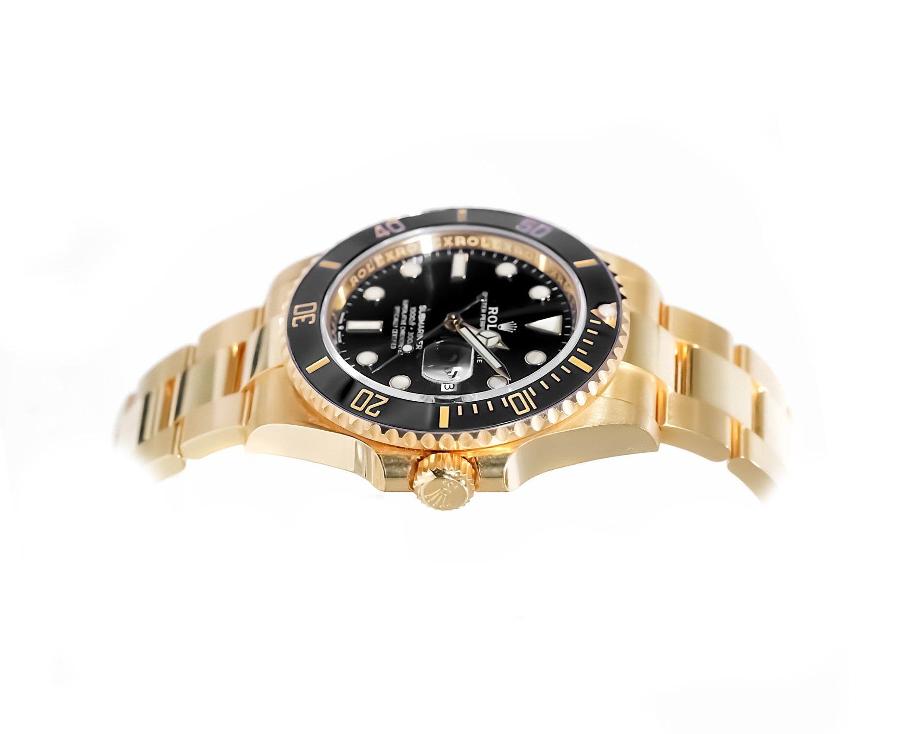 Rolex Submariner Black Dial Yellow Gold 41mm 126618LB - Mr. Alex Jewelry