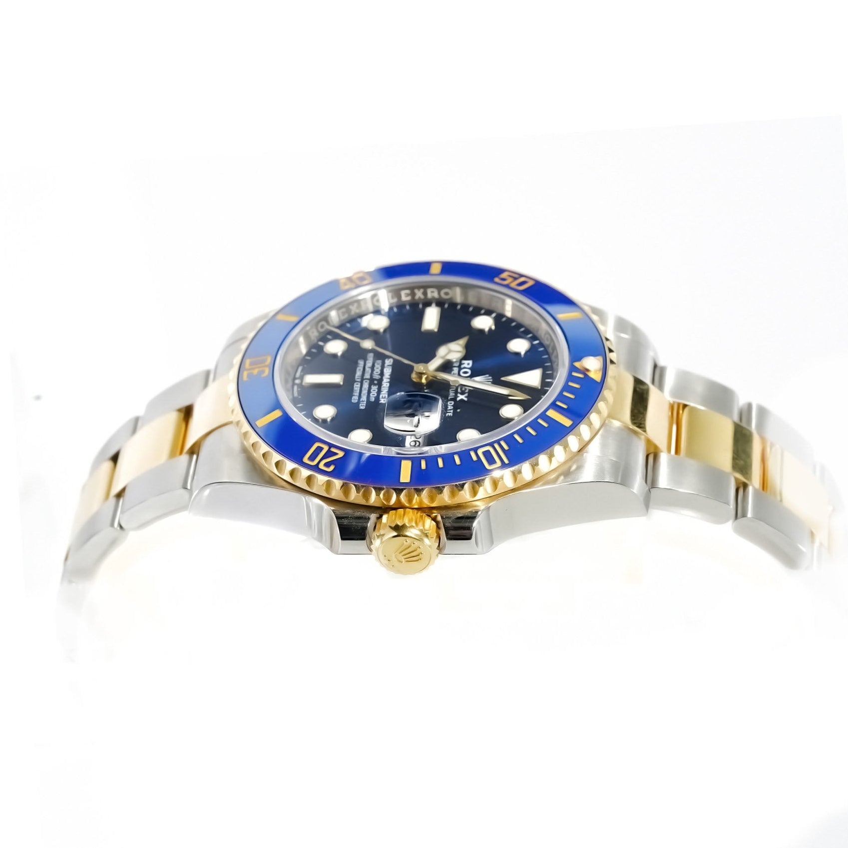 Rolex Submariner Blue Dial Steel and Gold 41mm 126613LB - Mr. Alex Jewelry