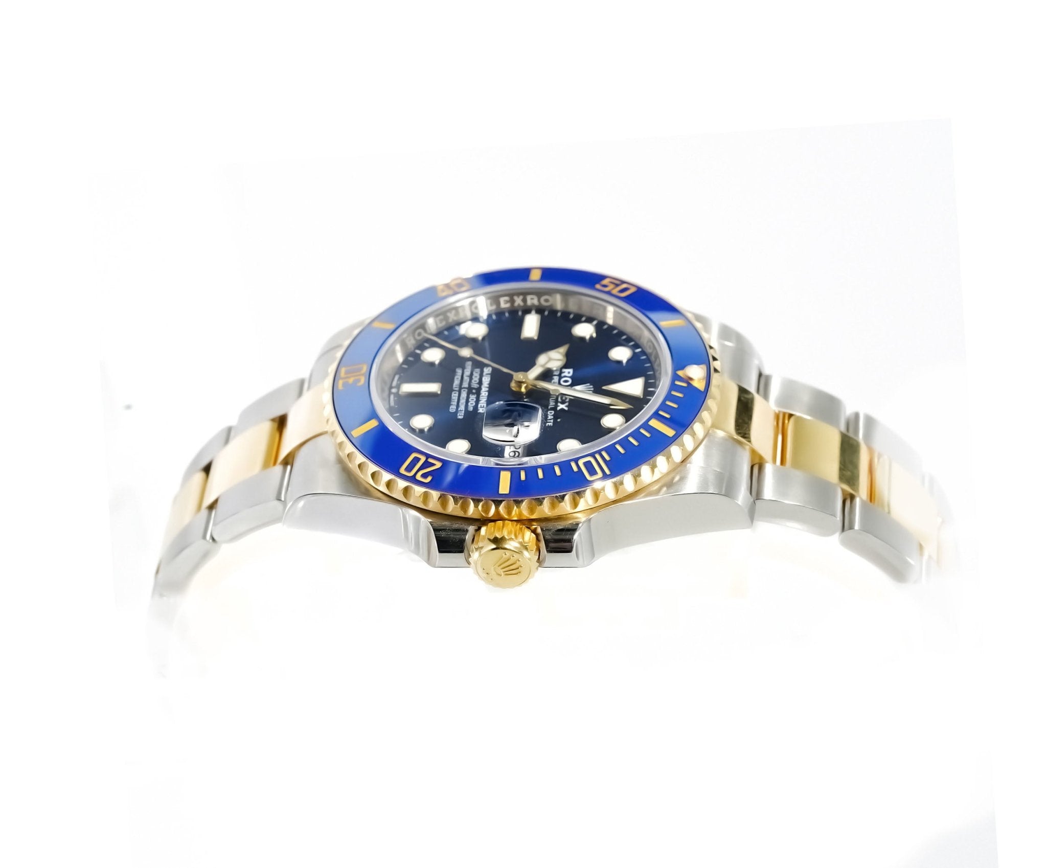 Rolex Submariner Blue Dial Steel and Gold 41mm 126613LB - Mr. Alex Jewelry